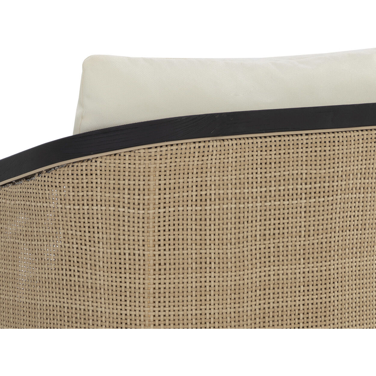 Palermo Charcoal / Stinson Cream Outdoor Dining Chair